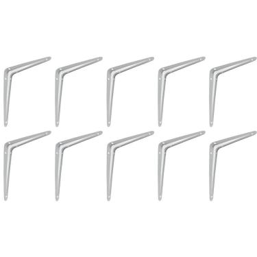 Imagem de Suporte De Prateleira Cantoneira 30X35Cm 47,0005 10Un - Nord