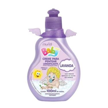 Imagem de Creme Muriel Baby de Pentear Lavanda 100ml