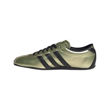 Imagem de adidas Tênis feminino Tokyo com cadarço casual - dourado, Multi, 8.5 Wide