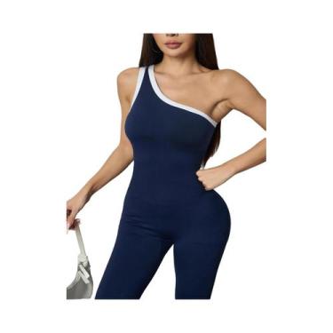 Imagem de Macacão De Ginástica Sem Costura Para Mulheres, Leggings De Yoga, Roup
