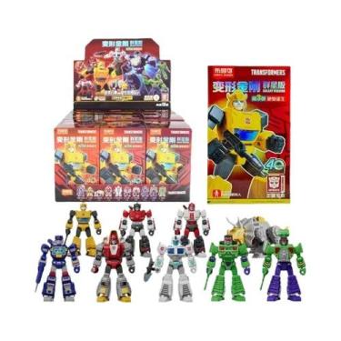 Imagem de Blocos De Montar Transformers Versão Galáxia Optimus Prime Bumblebee F