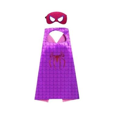 Imagem de Conjunto De Máscara E Capa Do Anime Spider Man, Iron Man E Hulk Para C