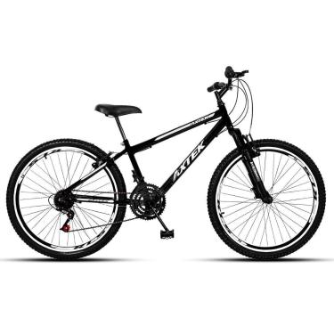 Imagem de Bicicleta Aro 26 Axtek Sport Gold Rebaixado V-Brake Suspensão Mtb 21V-Unissex