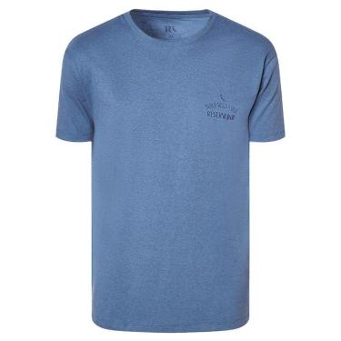 Imagem de Camiseta Reserva Estampa Born Wild Azul Mescla-Masculino
