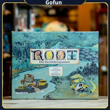 Imagem de Expansão do jogo de tabuleiro Root Riverfolk para 1-6 jogadores com mais de 14 anos