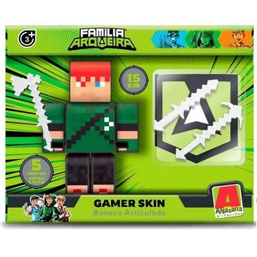 Imagem de Boneco Articulado Robin Hood Minecraft Youtuber 15CM