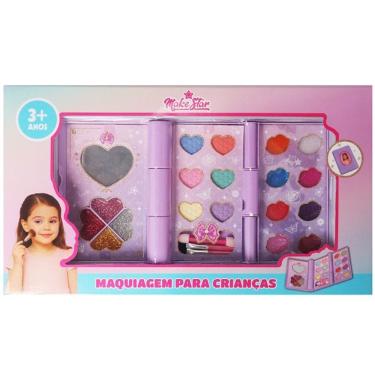 Imagem de Kit Maquiagens Completo com Espelho Make STAR