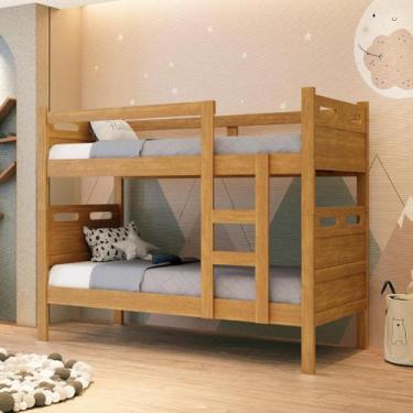 Imagem de Beliche Bibox Jaspe Vira 2 Camas 100% MDF Top com Proteção Reforçada D