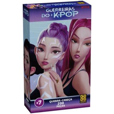 Imagem de Quebra-cabeça 200 peças Guerreiras do K-Pop - Grow