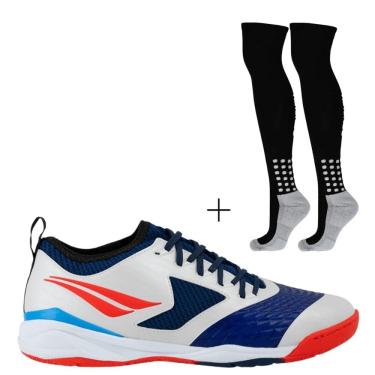Imagem de Kit 01 Chuteira Futsal Penalty Max 1000 Ecoknit CBFS + 01 Meião Penalty Matis Treino 39-44