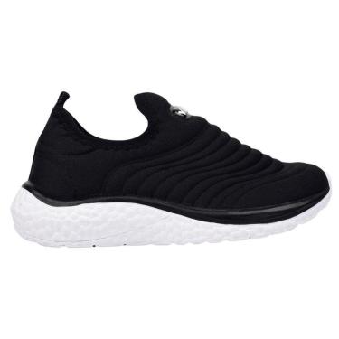 Imagem de Tênis Infantil Jogging Escolar Via Vip Menino Casual Calce Fácil Confortável-Feminino