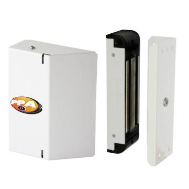 Imagem de Fechadura Trava Porta Com Sensor P200 Ppa Eletroima Força Tração 200Kg