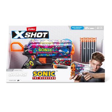Imagem de Lançador de Dardos X-Shot - Skins Flux Sonic - Mega Sonic