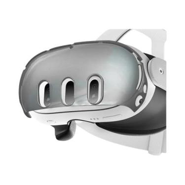Imagem de Capa Protetora De Cristal Para Meta Quest 3 VR, Película Temperada Par