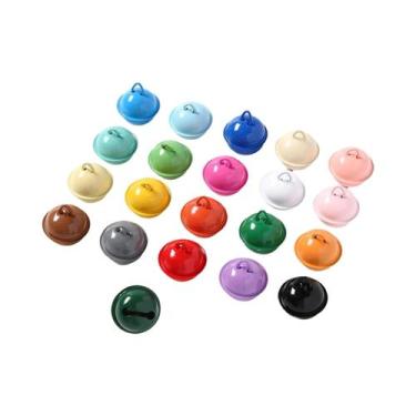 Imagem de Chaveiros De Contas Coloridas 22MM Com Sino Fofo, 50 Peças, Decoração 