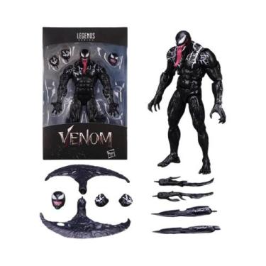 Imagem de Venom the Last Dance Carnage Boneco De Ação Articulado Com Cabeça Escu