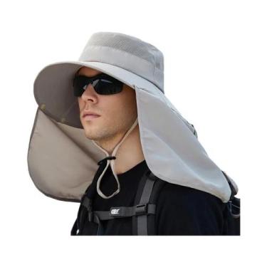 Imagem de Chapéu De Sol De Verão Com Proteção UV, Dupla Camada, Para Pesca, Caça