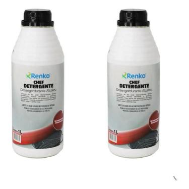 Imagem de Kit com 2 Chef Detergente 1 Litro