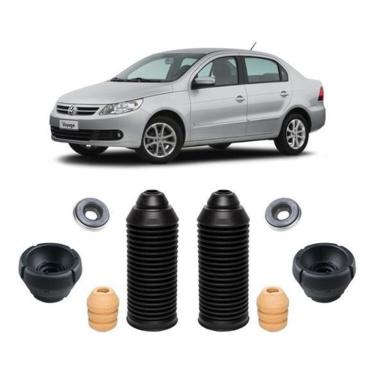 Imagem de 2 Kit Coxim Rolamento Batente Dianteiro Voyage 2016 2017 18