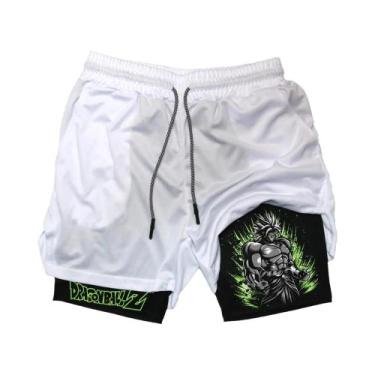Imagem de Shorts Esportivos DBZ Autênticos, Leves E Com Tecnologia De Secagem Rá