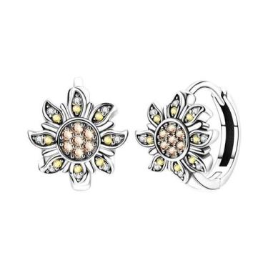 Imagem de Brincos De Estrela Do Mar Coloridos Em Prata Esterlina 925, Joias Fina