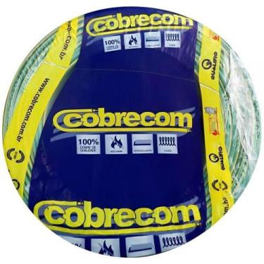 Imagem de Cabo Flexicom de Cobre 2,5mm 750 Volts Verde E Amarelo com 100 Metros 