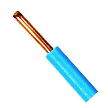 Imagem de Fio Elétrico Sólido Fio Sólido 4MM Azul - 100 Metros para Uso em Instalações com Alta Q...