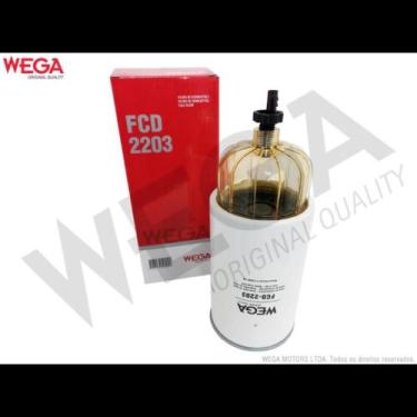 Imagem de Filtro separador água Mb 712 C 1998 a 2005 Wega FCD-2203