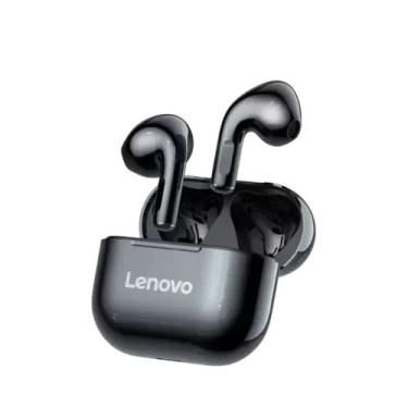 Imagem de Fones Lenovo LP40 TWS Bluetooth Estreo Controle Touch Preto, Preto