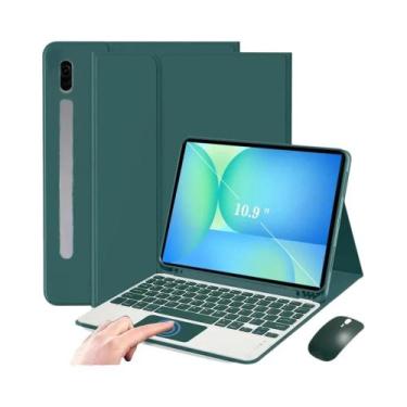 Imagem de Capa Com Teclado Para Samsung Galaxy Tab S10 FE 10.9 Polegadas SM-X520