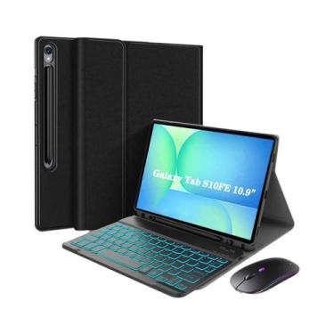 Imagem de Capa Com Teclado Para Samsung Galaxy Tab S10 FE 10.9 Polegadas SM-X520