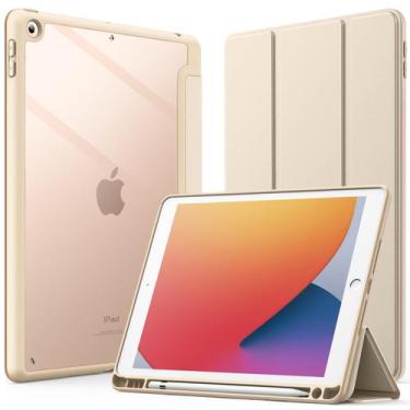 Imagem de Capa para Tablet JETech iPad 10,2" 7ª/8ª/9ª Geração Bege