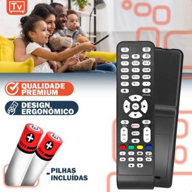 Imagem de Controle Remoto compatível com TV AOC Smart TV - Linksky