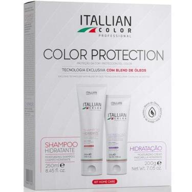 Imagem de Itallian color kit home care color protection com shampoo e hidratação