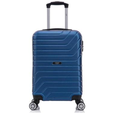 Imagem de Mala de Viagem Bordo rodas 360 ABS cadeado Embutido tripx, Azul