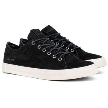 Imagem de Tênis Masculino Aramis Casual Easy Sidelong Couro Legítimo Cadarço Con
