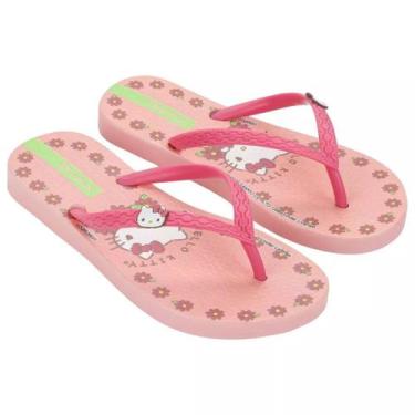 Imagem de Chinelo dedo ipanema hello kitty amore 27539 super macio rosa bz162 -,