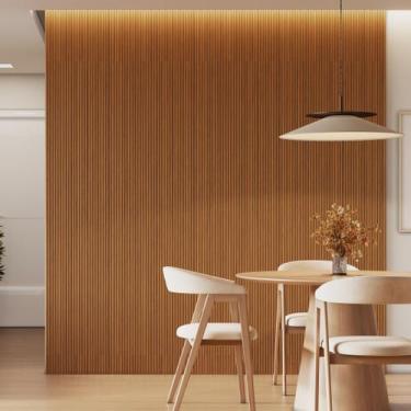 Imagem de Kit 4 Placas de Painel Ripado Tóquio 250cm X 58cm X 3,3mm (rende 5,8m²