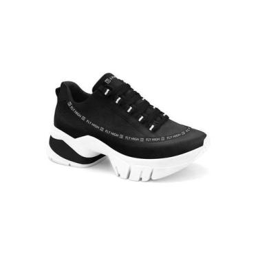 Imagem de Tenis sneaker ramarim 2380104, Preto, 35