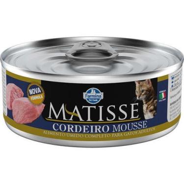 Imagem de Ração Úmida Matisse Gatos Mousse Cordeiro 85g
