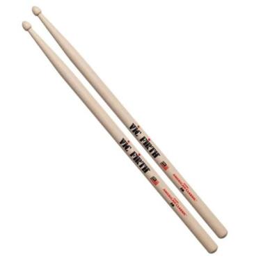 Imagem de Baqueta  American Classic 2B Ponta de Madeira 2B Vic Firth