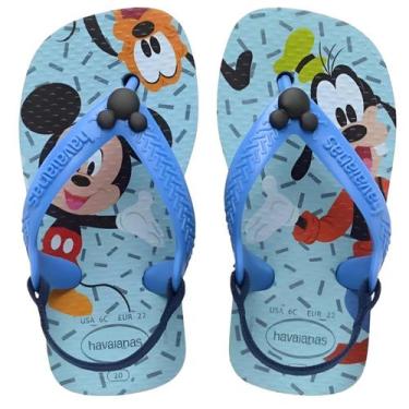 Imagem de Chinelo havaianas baby disney classics fc, 19, AZUL AZUL