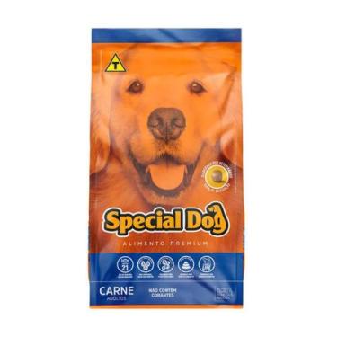 Imagem de Ração Seca Special Dog Para Cães Adultos Sabor Carne 20Kg - Adimax