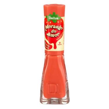 Imagem de Esmalte Dailus Morango do Amor Vegano Cor Ponto de Caramelo 8ml