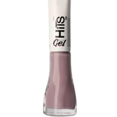 Imagem de Esmalte Hits 5Free Efeito Gel Cremoso Cor Lilás Mauve 8ml