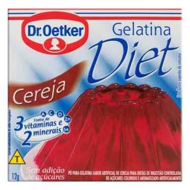 Imagem de Gelatina Diet Cereja Dr.Oetker 12g