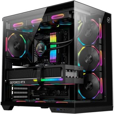 Imagem de Gabinete Gamer Kalkan Skye, ATX, Mid Tower, Lateral em Vidro Temperado