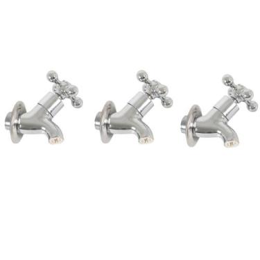Imagem de Kit 3 torneiras baby bebedouros marca knox inox