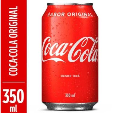 Imagem de Coca cola lata 350 ml - Coca-Cola