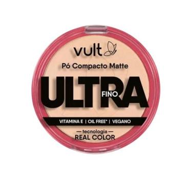 Imagem de Pó Vult Compacto Matte Ultra Fino Cor V410 9g
